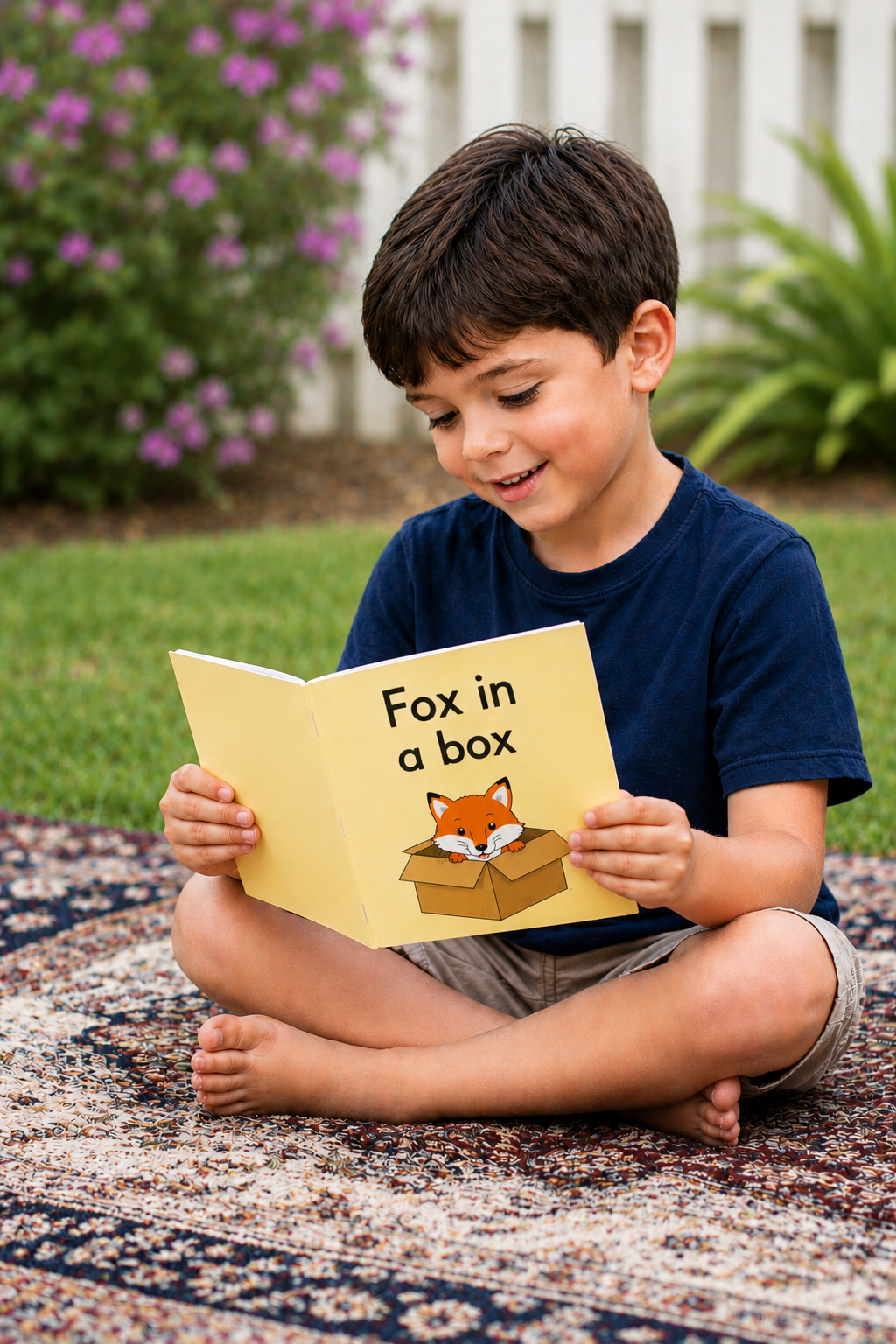 Wooden pegs spelling dog - a blending activity for young children